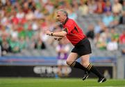 31 July 2011; Referee Pat McEnaney. GAA Football All-Ireland Senior Championship Quarter-Final, Kerry v Limerick, Croke Park, Dublin. Picture credit: Ray McManus / SPORTSFILE