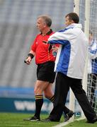 31 July 2011; Referee Pat McEnaney with umpire Jimmy Galligan. GAA Football All-Ireland Senior Championship Quarter-Final, Kerry v Limerick, Croke Park, Dublin. Picture credit: Ray McManus / SPORTSFILE