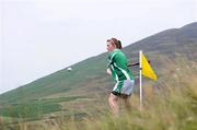 30 July 2011; Sara Murphy, Kerry, in action during the Camogie Poc Fada na hÉireann. Annaverna Mountains, Dundalk, Co. Louth. Picture credit: Ray Lohan / SPORTSFILE