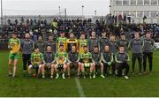 26 February 2017; The Donegal team ahead of the Allianz Football League Division 1 Round 3 match between Donegal and Dublin at MacCumhaill Park in Ballybofey, Co. Donegal. Photo by Philip Fitzpatrick/Sportsfile