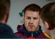 27 February 2017; Sean O'Brien of Ireland during a press conference at the Aviva Stadium in Dublin. Photo by Seb Daly/Sportsfile