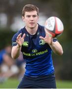 27 February 2017; Luke McGrath of Leinster during squad training at Rosemount in Belfield, Dublin. Photo by Craig Hanbury/Sportsfile