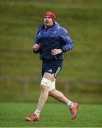 27 February 2017; Billy Holland of Munster during squad training at the University of Limerick in Limerick. Photo by Diarmuid Greene/Sportsfile