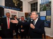 1 March 2017; In attendance at the launch of ‘New Ireland presents Heffo’s Army’, a new exhibition in the Little Museum of Dublin is Denis Kelleher, Director, New Ireland Insurance. The former players discussed their memories of the ‘Heffo’ era at the special launch event in front of attendees including GAA Director General, Páraic Duffy and the Lord Mayor of Dublin Brendan Carr at The Little Museum of Dublin in Dublin. Photo by Stephen McCarthy/Sportsfile