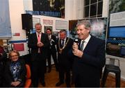 1 March 2017; In attendance at the launch of ‘New Ireland presents Heffo’s Army’, a new exhibition in the Little Museum of Dublin is Denis Kelleher, Director, New Ireland Insurance. The former players discussed their memories of the ‘Heffo’ era at the special launch event in front of attendees including GAA Director General, Páraic Duffy and the Lord Mayor of Dublin Brendan Carr at The Little Museum of Dublin in Dublin. Photo by Stephen McCarthy/Sportsfile