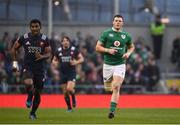 25 February 2017; Robbie Henshaw of Ireland during the RBS Six Nations Rugby Championship game between Ireland and France at the Aviva Stadium in Lansdowne Road, Dublin. Photo by Ramsey Cardy/Sportsfile