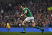 25 February 2017; Jonathan Sexton of Ireland during the RBS Six Nations Rugby Championship game between Ireland and France at the Aviva Stadium in Lansdowne Road, Dublin. Photo by Ramsey Cardy/Sportsfile
