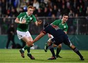 24 February 2017; Tommy O'Brien of Ireland during the RBS U20 Six Nations Rugby Championship match between Ireland and France at Donnybrook Stadium in Dublin. Photo by Ramsey Cardy/Sportsfile