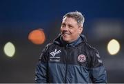 3 March 2017; Bohemians manager Keith Long prior to the SSE Airtricity League Premier Division match between Shamrock Rovers and Bohemians at Tallaght Stadium in Dublin. Photo by Seb Daly/Sportsfile