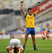 30 July 2011; Donie Smith, Roscommon, celebrates at the final whistle. GAA Football All-Ireland Minor Championship Quarter Final, Roscommon v Armagh, Croke Park, Dublin. Picture credit: Oliver McVeigh / SPORTSFILE