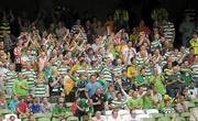 31 July 2011; A general view of Glasgow Celtic FC fans at the game. Dublin Super Cup, Airtricity League XI v Glasgow Celtic FC, Aviva Stadium, Lansdowne Road, Dublin. Photo by Sportsfile
