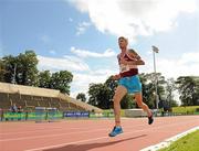6 August 2011; Martin Fagan, from Mullingar Harriers AC, in action during the Men's 10,000m Final event at the Woodie's DIY AAI Senior Track & Field Championships. Morton Stadium, Santry, Co. Dublin. Picture credit: Pat Murphy / SPORTSFILE