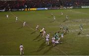 3 March 2017; A general view of action during the Guinness PRO12 Round 17 match between Ulster and Benetton Treviso at the Kingspan Stadium in Belfast. Photo by Ramsey Cardy/Sportsfile
