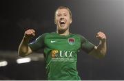 3 March 2017; Stephen Dooley of Cork City celebrates after scoring his side's third goal during the SSE Airtricity League Premier Division match between Cork City and Galway United at Turner's Cross in Cork. Photo by Eóin Noonan/Sportsfile