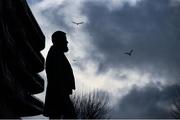 4 March 2017; The statue of Michael Cusack in Croke Park prior to the Allianz Football League Division 1 Round 4 match between Dublin and Mayo at Croke Park in Dublin. Photo by Brendan Moran/Sportsfile