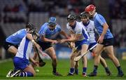 4 March 2017; Noel Connors, left, Conor Gleeson and Jamie Barron of Waterford compete for possession with Dublin players, from left, Donal Burke, Rian McBride and Niall McMorrow during the Allianz Hurling League Division 1A Round 3 match between Dublin and Waterford at Croke Park in Dublin. Photo by Brendan Moran/Sportsfile