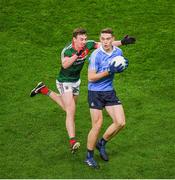 4 March 2017; Brian Fenton of Dublin in action against Diarmuid O'Connor of Mayo during the Allianz Football League Division 1 Round 4 match between Dublin and Mayo at Croke Park in Dublin. Photo by Ray McManus/Sportsfile
