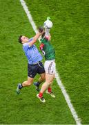 4 March 2017; Colm Boyle of Mayo in action against Shane B Carthy of Dublin during the Allianz Football League Division 1 Round 4 match between Dublin and Mayo at Croke Park in Dublin. Photo by Ray McManus/Sportsfile