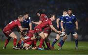 4 March 2017; Jonathan Evans of Scarlets during the Guinness PRO12 Round 17 match between Leinster and Scarlets at the RDS Arena in Ballsbridge, Dublin. Photo by Stephen McCarthy/Sportsfile