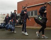 5 March 2017; The Armagh team arriving for the game with Offaly.Allianz Football League Division 3 Round 4 match between Armagh and Offaly held at the Athletic grounds, in Armagh. Photo by Philip Fitzpatrick/Sportsfile