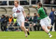 5 March 2017; Paul Cribbin of Kildare in action against Declan McCusker of Fermanagh during the Allianz Football League Division 2 Round 4 match between Kildare and Fermanagh at St Conleth's Park in Newbridge, Co Kildare. Photo by Piaras Ó Mídheach/Sportsfile