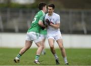 5 March 2017; Mick O'Grady of Kildare jostles with Eddie Courtney of Fermanagh during the Allianz Football League Division 2 Round 4 match between Kildare and Fermanagh at St Conleth's Park in Newbridge, Co Kildare. Photo by Piaras Ó Mídheach/Sportsfile