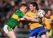 5 March 2017; Fintan Cregg of Roscommon in action against Peter Crowley of Kerry during the Allianz Football League Division 1 Round 4 match between Roscommon and Kerry at Dr Hyde Park in Roscommon. Photo by Stephen McCarthy/Sportsfile