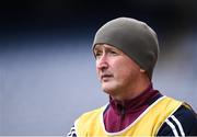 5 March 2017; Slaughtneil manager Dominic McKinley during the AIB All-Ireland Senior Camogie Club Championship Final game between Sarsfields and Slaughtneil at Croke Park in Dublin. Photo by Seb Daly/Sportsfile
