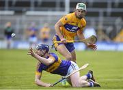 5 March 2017; Tomas Hamill of Tipperary in action against Aaron Shanagher of Clare during the Allianz Hurling League Division 1A Round 3 match between Tipperary and Clare at Semple Stadium in Thurles, Co Tipperary. Photo by Matt Browne/Sportsfile