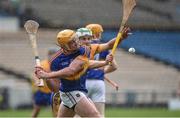 5 March 2017; Padraic Maher of Tipperary in action against Aaron Shanagher of Clare during the Allianz Hurling League Division 1A Round 3 match between Tipperary and Clare at Semple Stadium in Thurles, Co Tipperary. Photo by Matt Browne/Sportsfile