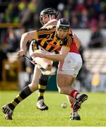 5 March 2017; Walter Walsh of Kilkenny in action against Colm Spillane of Cork during the Allianz Hurling League Division 1A Round 3 match between Kilkenny and Cork at Nowlan Park in Kilkenny. Photo by Ray McManus/Sportsfile