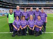 7 August 2011; The Portumna team who participated in the GAA Camán Abœ Exhibition. Croke Park, Dublin. Picture credit: Ray McManus / SPORTSFILE