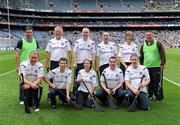 7 August 2011; One of the teams who participated in the GAA Camán Abœ Exhibition. Croke Park, Dublin. Picture credit: Ray McManus / SPORTSFILE