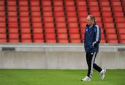 9 August 2011; Faroe Islands manager Brian Kerr during squad training ahead of his side's EURO2012 Championship Qualifier against Northern Ireland on Wednesday. Faroe Islands Squad Training, Windsor Park, Belfast, Co. Antrim. Picture credit: Oliver McVeigh / SPORTSFILE