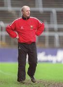 10 March 2002; Cork manager Larry Tompkins during the Allianz National Football League Division 1A Round 4 match between Cork and Dublin at Pairc Ui Chaoimh in Cork. Photo by Brendan Moran/Sportsfile