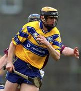 18 March 2002; Tony Griffin of Clare during the Allianz National Hurling League Division 1A Round 3 match between Galway and Clare at Duggan Park in Ballinasloe, Galway. Photo by Ray McManus/Sportsfile
