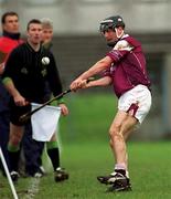 18 March 2002; Ollie Fahy of Galway during the Allianz National Hurling League Division 1A Round 3 match between Galway and Clare at Duggan Park in Ballinasloe, Galway. Photo by Ray McManus/Sportsfile