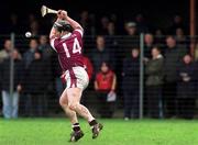 18 March 2002; Eugene Cloonan of Galway during the Allianz National Hurling League Division 1A Round 3 match between Galway and Clare at Duggan Park in Ballinasloe, Galway. Photo by Ray McManus/Sportsfile