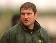 18 March 2002; Meath manager Michael Duignan during the Allianz National Hurling League Division 1A Round 3 match between Kilkenny and Meath at Nowlan Park in Kilkenny. Photo by Damien Eagers/Sportsfile