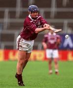 18 March 2002; David Forde of Galway during the Allianz National Hurling League Division 1A Round 3 match between Galway and Clare at Duggan Park in Ballinasloe, Galway. Photo by Ray McManus/Sportsfile