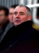 13 March 2002; Shamrock Rovers chairman Joe Colwell during the Eircom League Premier Division match between Cork City and Shamrock Rovers at Turners cross in Cork. Photo by David Maher/Sportsfile