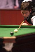 20 March 2002; Matthew Stevens during the Irish Snooker Masters Championship match between Matthew Stevens and Jimmy White at the Citywest Hotel in Saggart, Dublin. Photo by Damien Eagers/Sportsfile