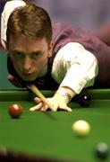 21 March 2002; Ken Doherty during the Irish Snooker Masters Championship Quarter Final match between Ken Doherty and Stephen Lee at the Citywest Hotel in Saggart, Dublin. Photo by Brendan Moran/Sportsfile