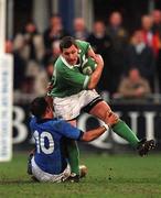 22 March 2002; Jason Holland of Ireland during an International Friendly between Ireland A and Italy A at Donnybrook Stadium, Dublin. Photo by Brendan Moran/Sportsfile