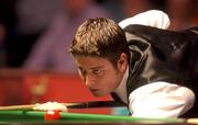22 March 2002; Matthew Stevens during the Irish Snooker Masters Championship Quarter Final match between Ronnie O'Sullivan and Matthew Stevens at the Citywest Hotel in Saggart, Dublin. Photo by Brendan Moran/Sportsfile