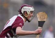 5 March 2017; Eilís Ní Chaiside of Slaughtneil reacts after scoring a point for her side during the AIB All-Ireland Senior Camogie Club Championship Final game between Sarsfields and Slaughtneil at Croke Park in Dublin. Photo by Seb Daly/Sportsfile