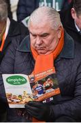 5 March 2017; Former Armagh manager Joe Kernan in attendance at the Allianz Football League Division 3 Round 4 match between Armagh and Offaly held at the Athletic grounds, in Armagh. Photo by Philip Fitzpatrick/Sportsfile