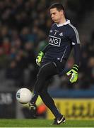 4 March 2017; Stephen Cluxton of Dublin during the Allianz Football League Division 1 Round 4 match between Dublin and Mayo at Croke Park in Dublin. Photo by Brendan Moran/Sportsfile