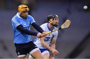 4 March 2017; Eamon Dillon of Dublin in action against Barry Coughlan of Waterford during the Allianz Hurling League Division 1A Round 3 match between Dublin and Waterford at Croke Park in Dublin. Photo by Brendan Moran/Sportsfile