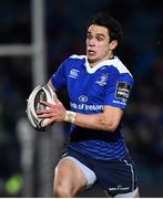4 March 2017; Joey Carbery of Leinster during the Guinness PRO12 Round 17 match between Leinster and Scarlets at the RDS Arena in Ballsbridge, Dublin. Photo by Ramsey Cardy/Sportsfile
